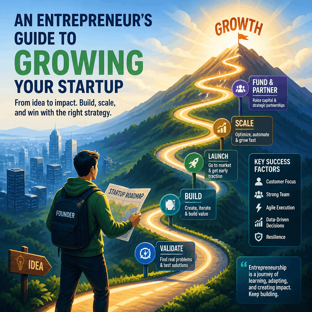 An Entrepreneur's Guide to Growing Your Startup