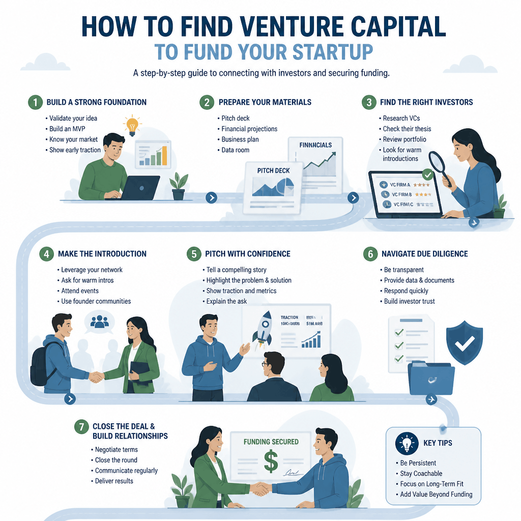 How to Find Venture Capital to Fund Your Startup