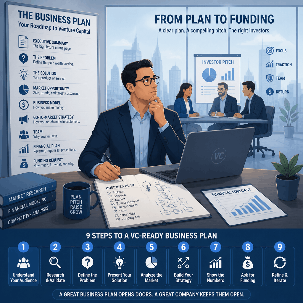 How to Write a Business Plan for Raising Venture Capital